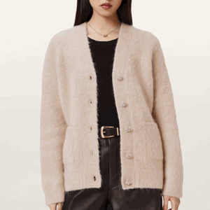 AllSaints Rubi Embellished Cardigan